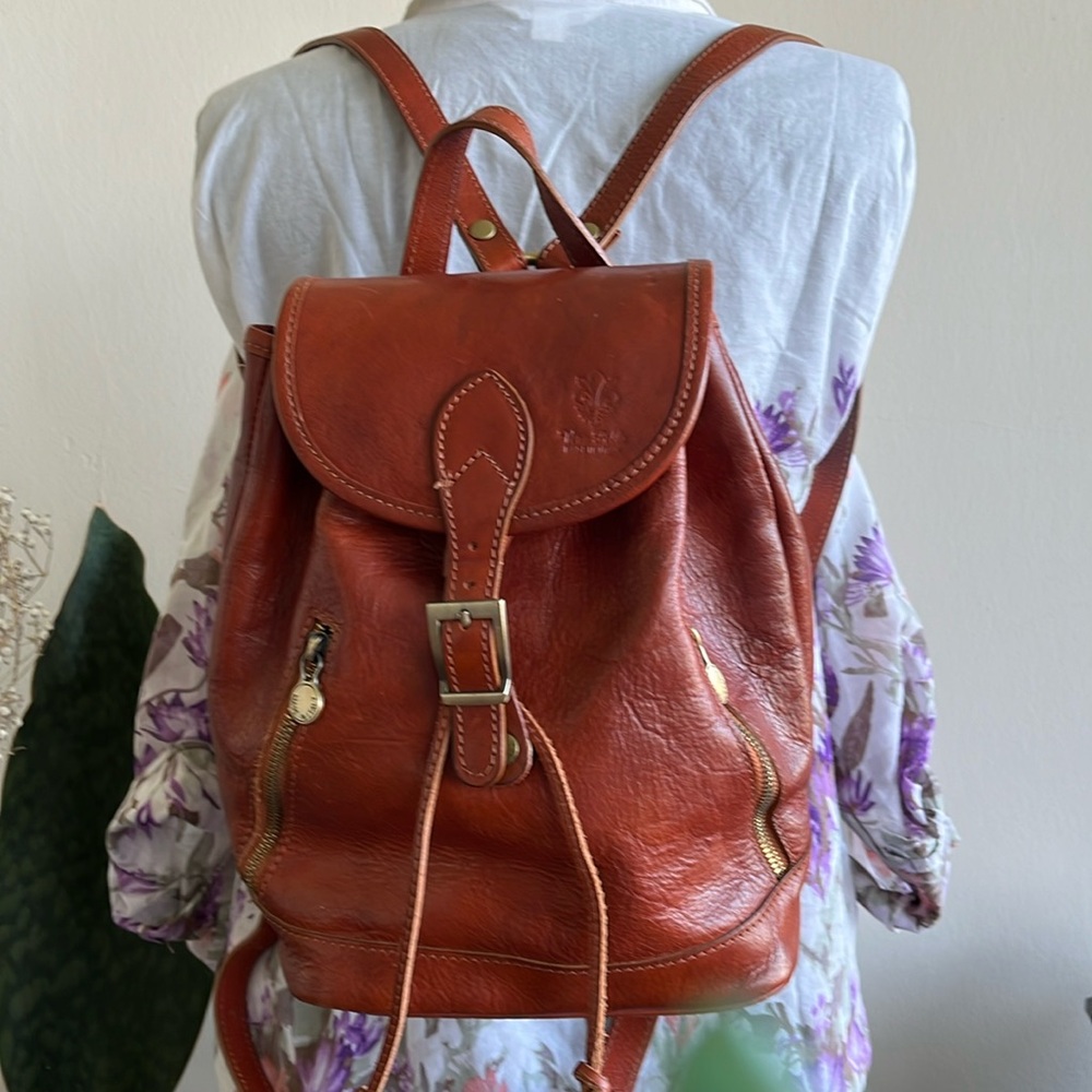 VERA .PELLE made in Italy Backpack